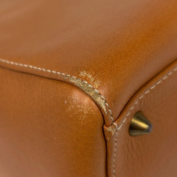 Dior Christian Handbag Leather Brown - Picture 3 of 9